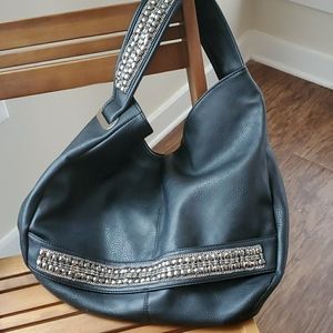 Black leather Purse